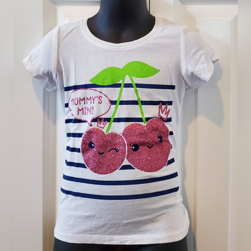 2/$10 - Toddler Girl's Sparkle Graphic Tee